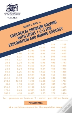 Capa do artigo Geological Problem Solving With Lotus 1-2-3 For Exploration And Mining Geology