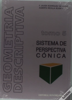 Capa do artigo Geometría Descriptiva.Tomo V. Sistema Cónico.