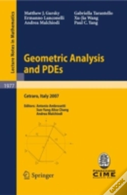 Capa do artigo Geometric Analysis And Pdes