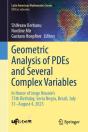 Geometric Analysis Of Pdes And Several Complex Variables - Preview