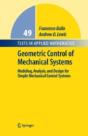 Geometric Control Of Mechanical Systems - Preview