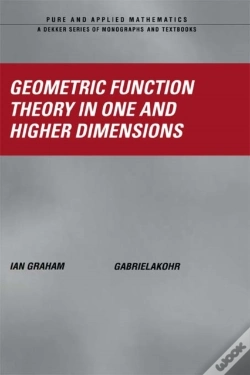 Capa do artigo Geometric Function Theory In One And Higher Dimensions