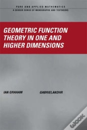 Capa do artigo Geometric Function Theory In One And Higher Dimensions