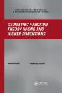 Geometric Function Theory In One And Higher Dimensions - Preview