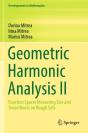 Geometric Harmonic Analysis Ii - Preview