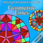 Geometric Lines - Relaxing Coloring Book For Adults