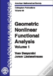 Capa do artigo Geometric Nonlinear Functional Analysis, Volume 1