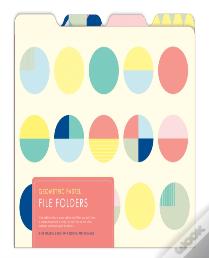 Geometric Pastel File Folder