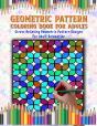 Geometric Pattern Coloring Book For Adults - Preview
