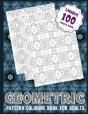 Geometric Pattern Coloring Book For Adults (Unique 100 Pages Book) - Preview