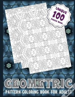 Capa do artigo Geometric Pattern Coloring Book For Adults (Unique 100 Pages Book)