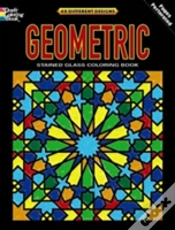 Capa do artigo Geometric Stained Glass Coloring Book
