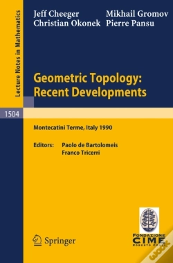 Capa do artigo Geometric Topology: Recent Developments