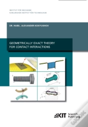 Capa do artigo Geometrically Exact Theory For Contact Interactions