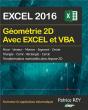 Geometrie 2d Avec Excel 2016 Et Vba - Preview