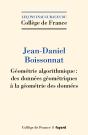 Géométrie Algorithmique : Des Données Géométriques À La Géométrie Des Données - Preview