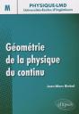 Géométrie De La Physique Du Continu - Niveau M - Preview