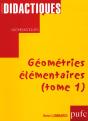 Géométries Élémentaires : Tome I - Preview