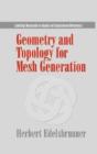 Geometry And Topology For Mesh Generation - Preview