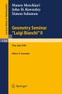 Geometry Seminar &Quote;Luigi Bianchi&Quote; Ii - 1984 - Preview