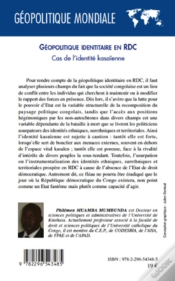 Capa do artigo Géopolitique Identitaire En Rdc ; Cas De L'Identité Kasaïenne
