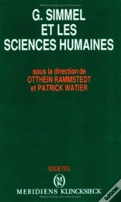 Capa do artigo Georg Simmel Et Les Sciences Humaines