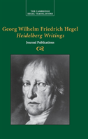 Georg Wilhelm Friedrich Hegel: Heidelberg Writings - Preview