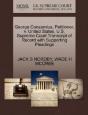 George Conzemius, Petitioner, V. United States. U.S. Supreme Court Transcript Of Record With Supporting Pleadings - Preview