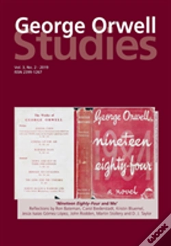 Capa do artigo George Orwell Studies Vol.3 No.2