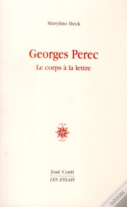 Capa do artigo Georges Pérec ; Le Corps À La Lettre