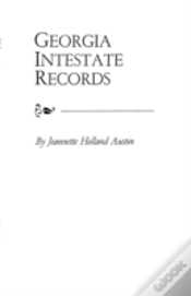 Capa do artigo Georgia Intestate Records