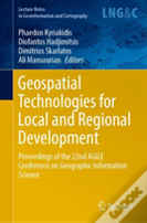 Geospatial Technologies For Local And Regional Development
