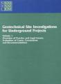 Geotechnical Site Investigations For Underground Projects - Preview