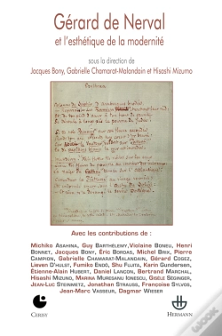 Capa do artigo Gérard De Nerval Et L'Esthétique De La Modernité