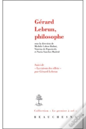 Gérard Lebrun, Philosophe