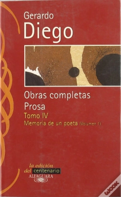 Capa do artigo Gerardo Diego. Obras Completas. Prosa. Tomo Iv