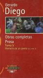 Gerardo Diego. Obras Completas. Prosa. Tomo V - Preview
