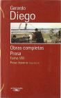 Gerardo Diego. Obras Completas. Prosa. Tomo Viii - Preview