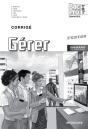 Gérer ; 1ère, Terminale ; Bac Pro ; Corrigé (Édition 2013) - Preview