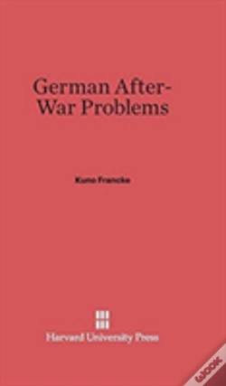 Capa do artigo German After-War Problems
