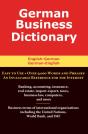 German Business Dictionary - Preview