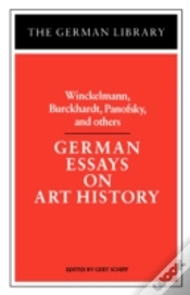 Capa do artigo German Essays On Art History