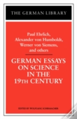 Capa do artigo German Essays On Sciencein The Nineteenth Century