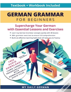 Capa do artigo German Grammar For Beginners Textbook + Workbook Included