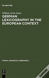 German Lexicography In The European Context