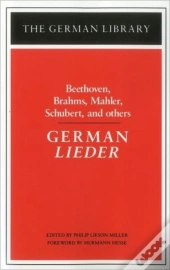 German Lieder Beethoven Brahms Mahler Sc