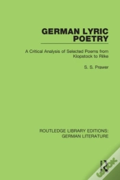 Capa do artigo German Lyric Poetry
