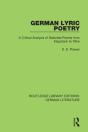 German Lyric Poetry - Preview