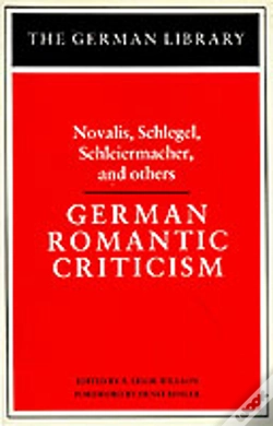 Capa do artigo German Romantic Criticism
