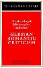 German Romantic Criticism - Preview